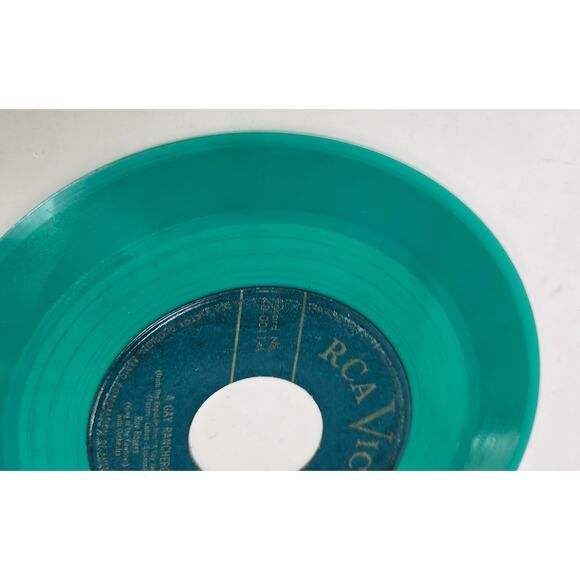 Roy Rogers 7" A Gay Ranchero / Home In Oklahoma RCA Victor 48-0011-8 Green Wax - Picture 13 of 13